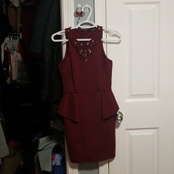peplum dress - Picture 2 of 3